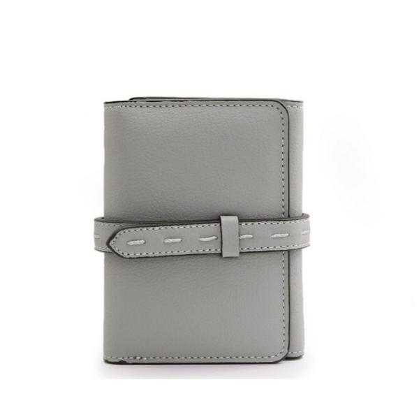 The new wallet female short paragraph Korean version of the simple and stylish