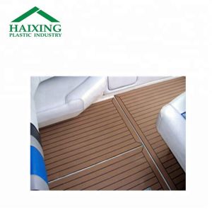 Sanding PVC Boat Deck Yacht Deck Rubber Flooring for Boats and Online Technical