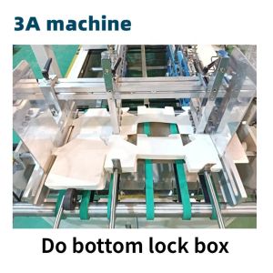Automatic Bottom Lock Folder Gluer for Precise Folding and Pasting in 10*1.2*1
