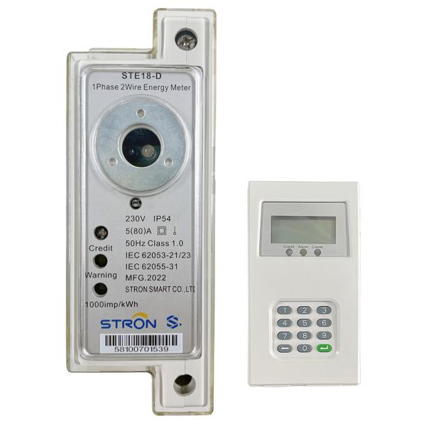 Buy Smart Prepaid Electricity Meter Anti-Tamper Protection and Communication with AMI System through Data Concentrator at wholesale prices