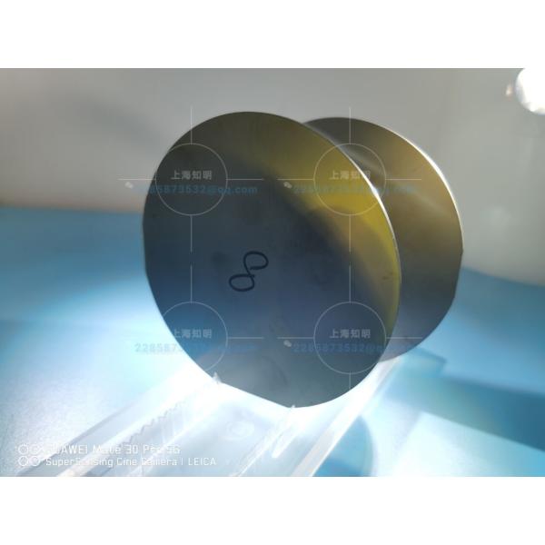 Buy customized Thickness 1.5mm 4" 4H-N sic Crystal  as-cut blank Wafers at wholesale prices