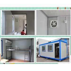 2.5mm Movable Shipping Container Homes Waterproof Frame Retardant
