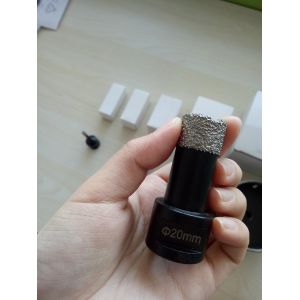 OD6mm - 100mm Vacuum Brazed Diamond Core Bit with no chipping