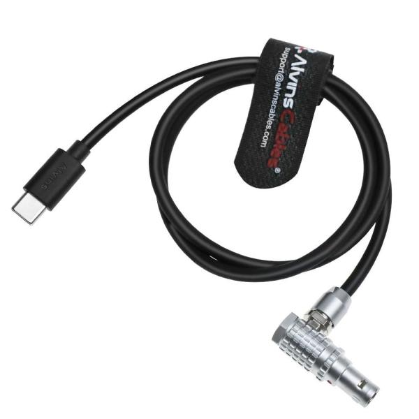 Buy Alvin's Right Angle 9-Pin to USB-C Control Cable for DJI Focus Pro & RED Komodo, 60cm at wholesale prices