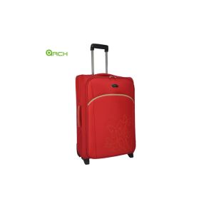 Embroidery Skirted Division Interior Carry On Luggage Suitcase