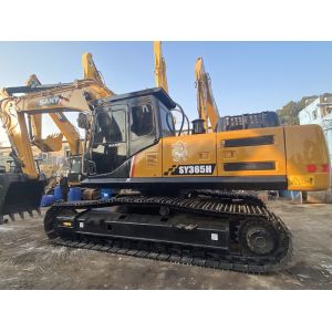 36 Ton Used Sany SY365H Hydraulic Excavator With 1.6~2.32 m3 Bucket Capacity