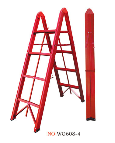 Buy A Frame 4 Step 1.42m Aluminium Folding Ladder at wholesale prices