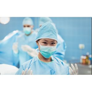 Waterproof 3 Ply Type I Earloop Medical Mask