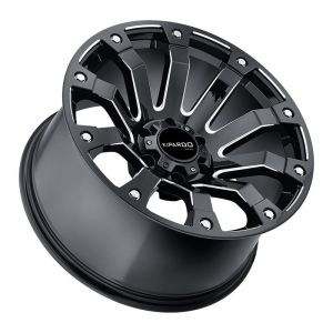 Aftermarket Black Aluminum Alloy 4x4 Off Road Rims