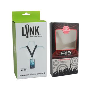 Custom Printing Logo Electronic Product Carton Charger Paper Packaging Box