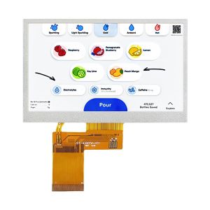 IPS Type 4.3 TFT LCD Module 1200nits High Brightness And Wide Temperature