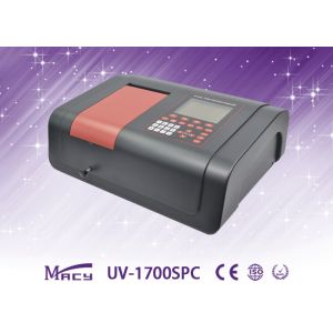 Quality 6 Inch LCD Display Dual Beam Spectrophotometer , Benzene Spectrophotometer Amaranth for sale