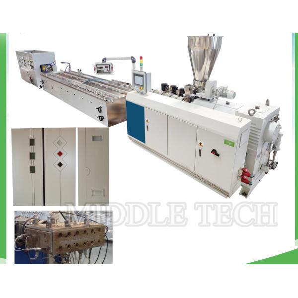 Buy Door Board Double Screw Extruder Machine , Bimetallic Filament Extruder Machine at wholesale prices