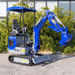 HT12P Mini Excavator 1200kg Operating Weight with 7KW Engine