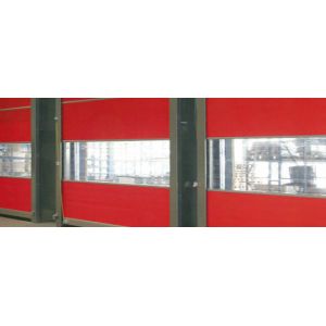Low Maintenance Rapid Roll Doors High Security Thermal Insulation