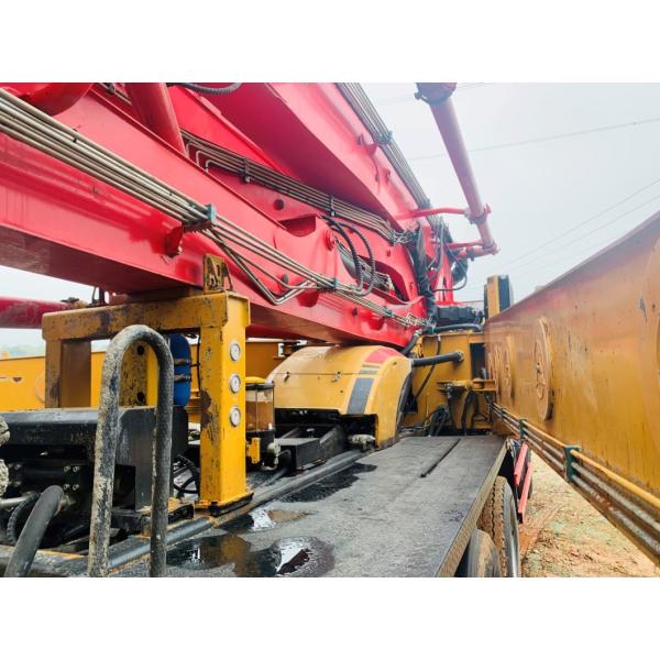 Used Concrete Pump 49m Truck Mounted Pump with Mecerdes Benz