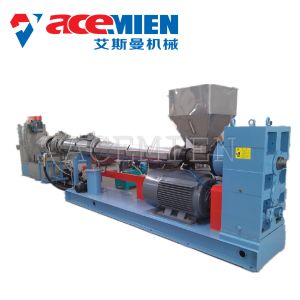 Single Screw Plastic Granulator Machine PLC Electronic Control System