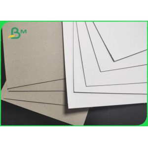 One Side White Laminated Thick Paper Cardstock 1000gsm Grey Back
