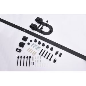 Raw Carbon Steel Sliding Door Barn Gate Hardware