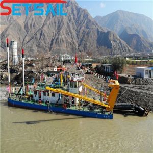 Hydraulic Mud Pump Suction Dredger with Cutter Head and 50-100 Cyclone Type