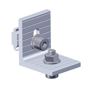 Galvanized Q235B Steel PV Module L Connector