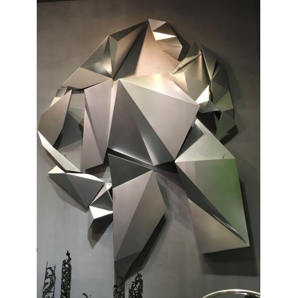 Living Room Modern Metal Wall Sculpture Creative Wall Hanging Statues