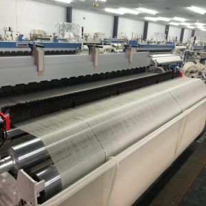 High Weft Insertion PLC Control Air Jet Loom low running noise