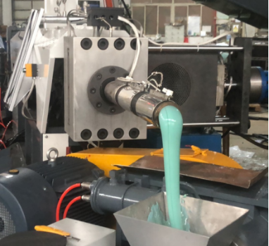 PP Jumbo Bag Film compacting Plastic Granulating Line