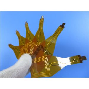 Dual Layer Flexible PCB Built on Polyimide With PI Stiffener