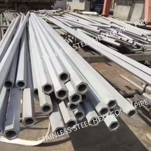 Ourside Hexagonal Inside Round Shape Stainless Steel Pipe Tube TP304 TP316L TP321