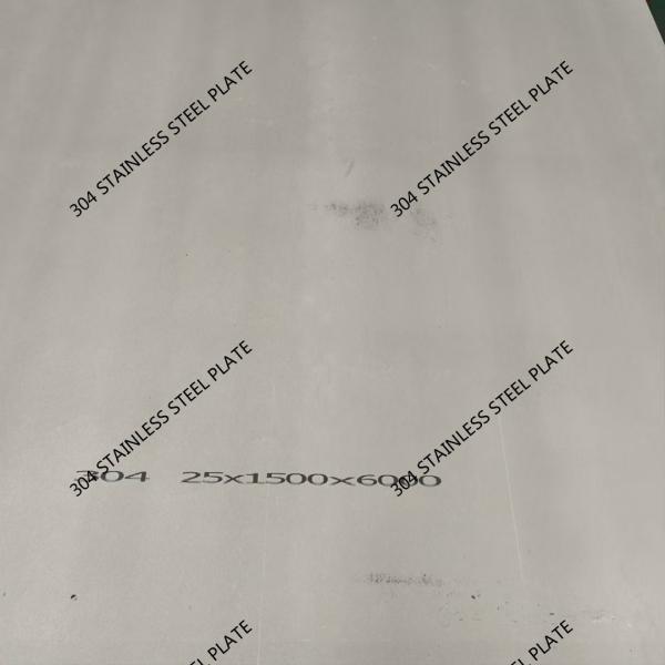 304 Hot Rolled Stainless Steel Plate NO.1 Finish ASTM / ASME Compliant Thickness 4-60mm