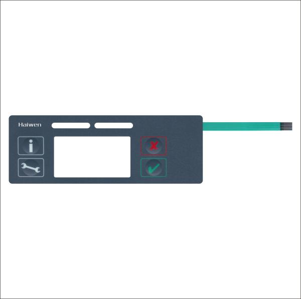 Buy 3 button membrane switch keyboard with lcd window at wholesale prices