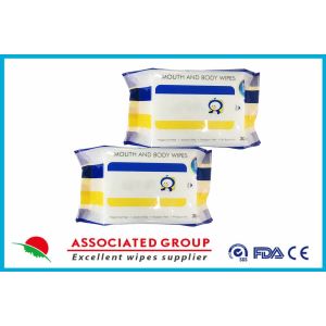 Paraben Free And PH Balanced Mouth And Body Wet Wipes, No Fragrance