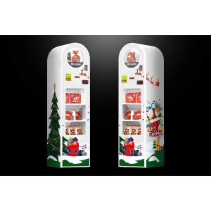 Christmas Automatic Vending Machine , MDB Cookie Vending Machine