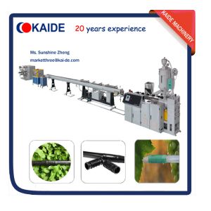 Cylindrical Drip Irrigation Pipe Making Machine Supplier from China KAIDE