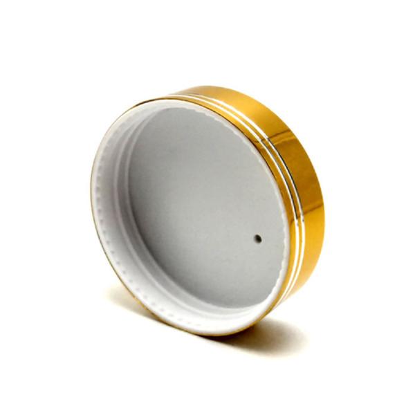 Buy Aluminum Cream Glass Jar Bottle Cap Wide Mouth 10mm 18mm Height at wholesale prices