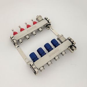Stainless Steel Hydronic Manifolds for Radiant Floor Heating