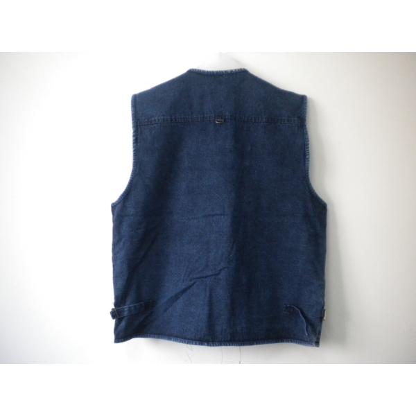 Jeans vest, denim vest, in 100% cotton, S-3XL, denim blue, navy