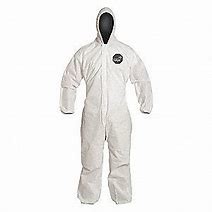 China Custom Made Disposable Hooded Coveralls , Surgical Disposable Protective Suit on sale