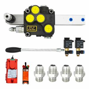 Remote Control Pneumatic Hydraulic Multi-way Valve Cast Iron