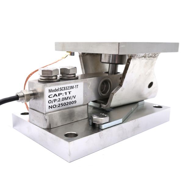 Buy IP66 Waterproof Stainless Steel Shear Beam Load Cell Series 1Ton 3Ton 5Ton Weight Sensor for Tank Silo Mounting Module at wholesale prices