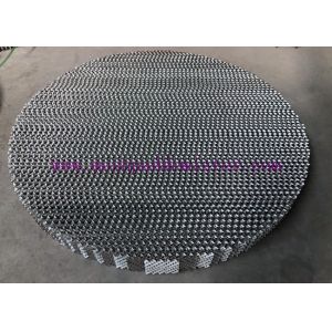 Quality 350Y SS316L Metal Sheet 3000mm Diameter Structured Packing for sale