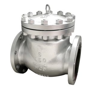 Quality Swing Flanged Ends Gr.WCB Check Valve 6&quot; CL150 for sale