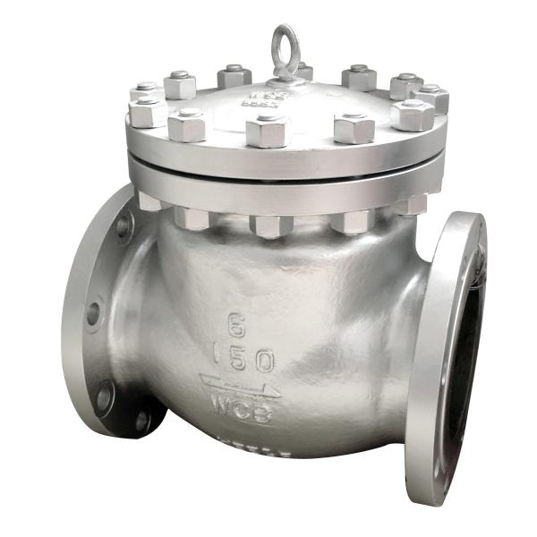 Buy A216 WCB BW Metal Seal Swing Check Valve Class150 6" at wholesale prices