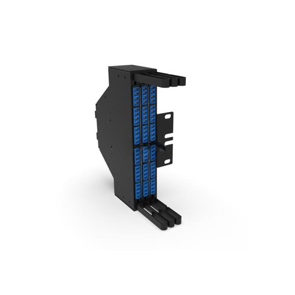 Rongbang RBTX-BK01 0U Bracket High Density Frame Modular Panel 3 MPO/MTP to 72 LC Ports for Data Center