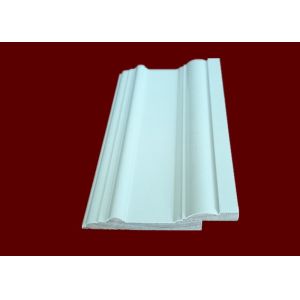 China White Waterproof Wood Door Molding For Building Decration on sale