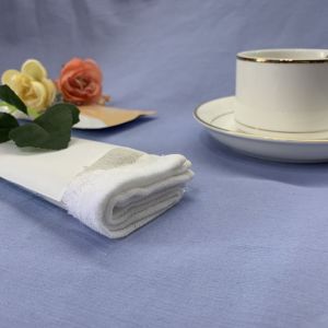 Lemon Scent White Facial Airline Wet Towel