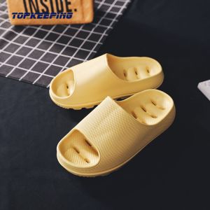 Regular Fit Female EVA Elmo Cartoon Printed Yeezy Slides