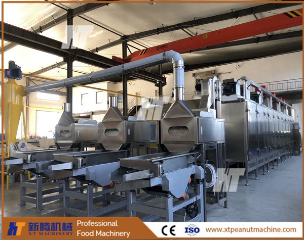 Buy Automatic Peanut Blanching Machine Pistachios Half Kernel Peanut Blancher at wholesale prices