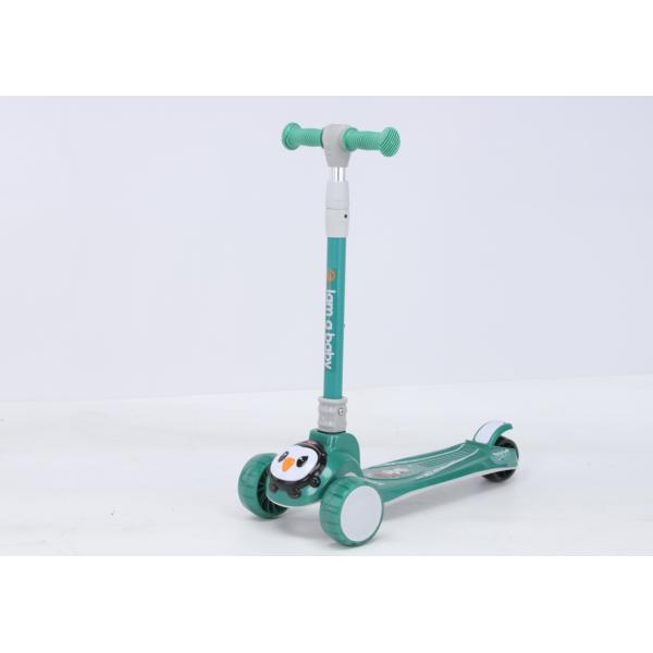 3 PU Wheel LED Baby Kick Scooter Sale for Kids Function Music Lighting One-click Folding